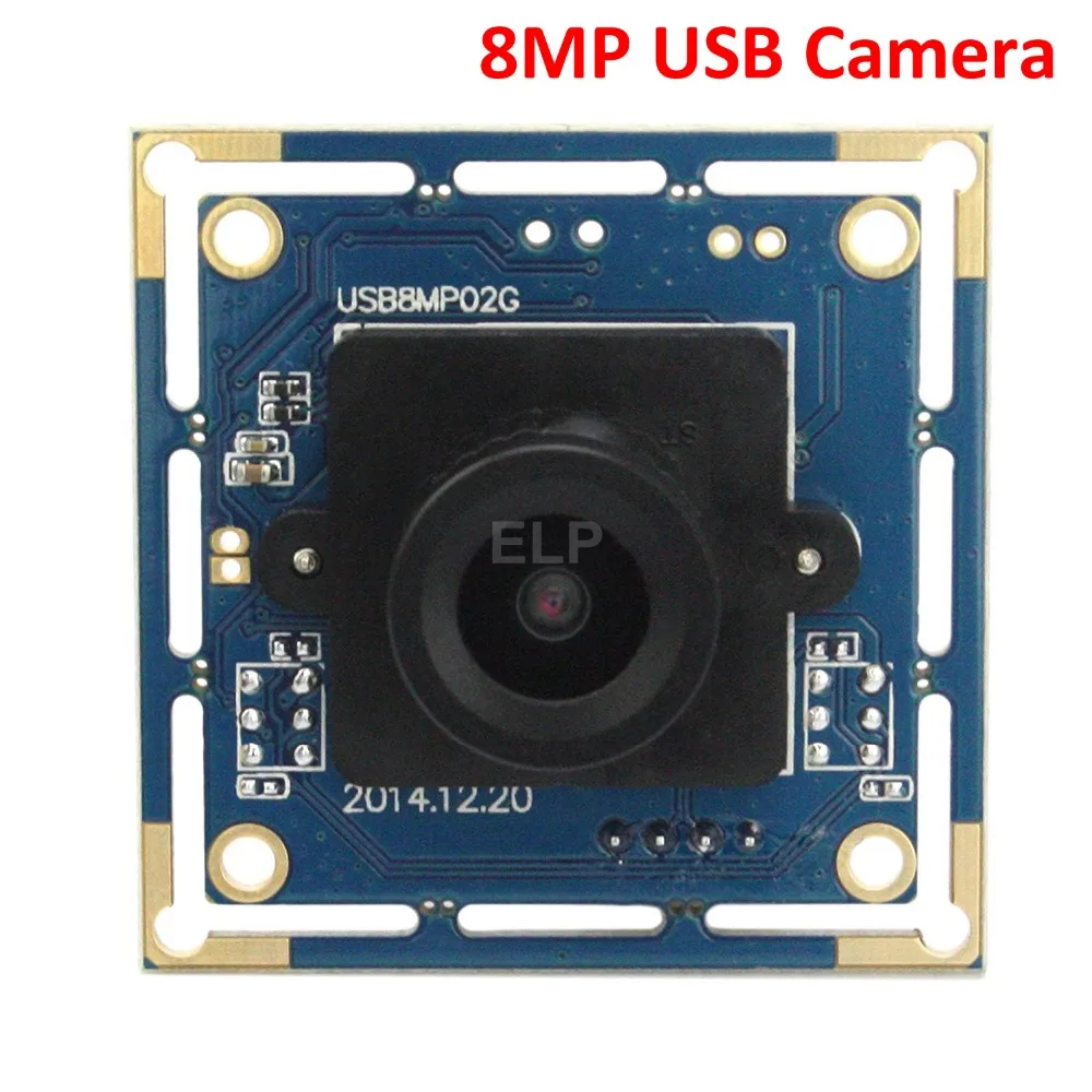 

2.1mm wide angle lens 8 Megapixel HD USB 2.0 Webcam Camera Module for HD Scanner