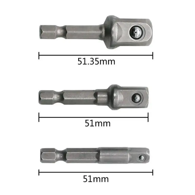 3 шт. шестигранный хвостовик отвертка сверло Электрический Ключ адаптер