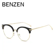 BENZEN, винтажная оправа для очков, женские ретро очки, оправа для очков, очки для близорукости, чехол 5115