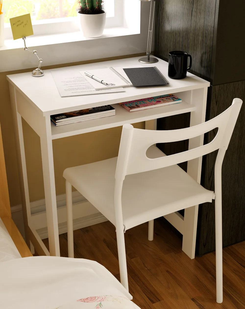 IKEA children's creative minimalist desk computer desk ...