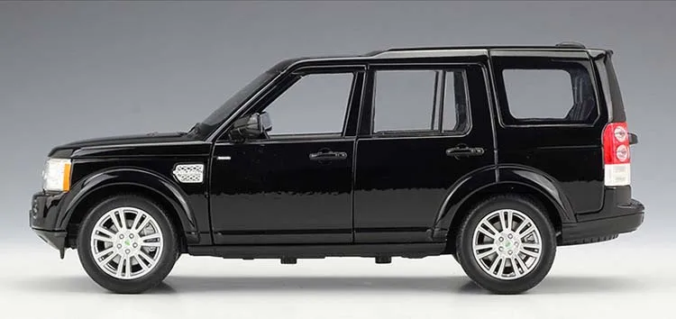 WELLY Diecast 1:24 классический сплав модель автомобиля Land Range Rover Discovery 4 внедорожный Металлический Игрушечный Автомобиль для детей подарки