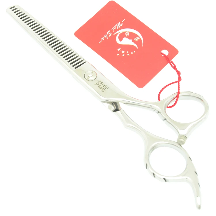 Meisha 6,0 дюймов JP440C Парикмахерские филировочные ножницы двухсторонние филировочные ножницы для стрижки волос Tijeras с Чехол HA0264