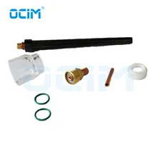 TIG запчасти сварочного аппарата Стекло комплект форсунок пригодный для WP9 20 серии