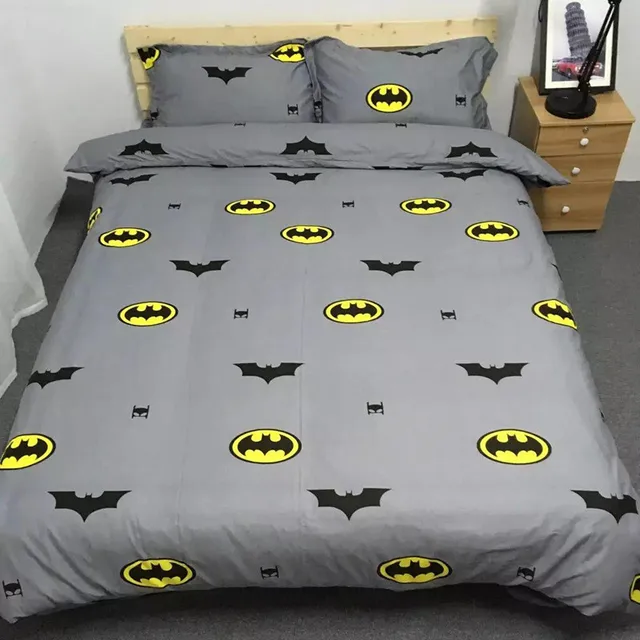 Batman King Size Duvet Cover Twin Queen King Size Cotton Bedding