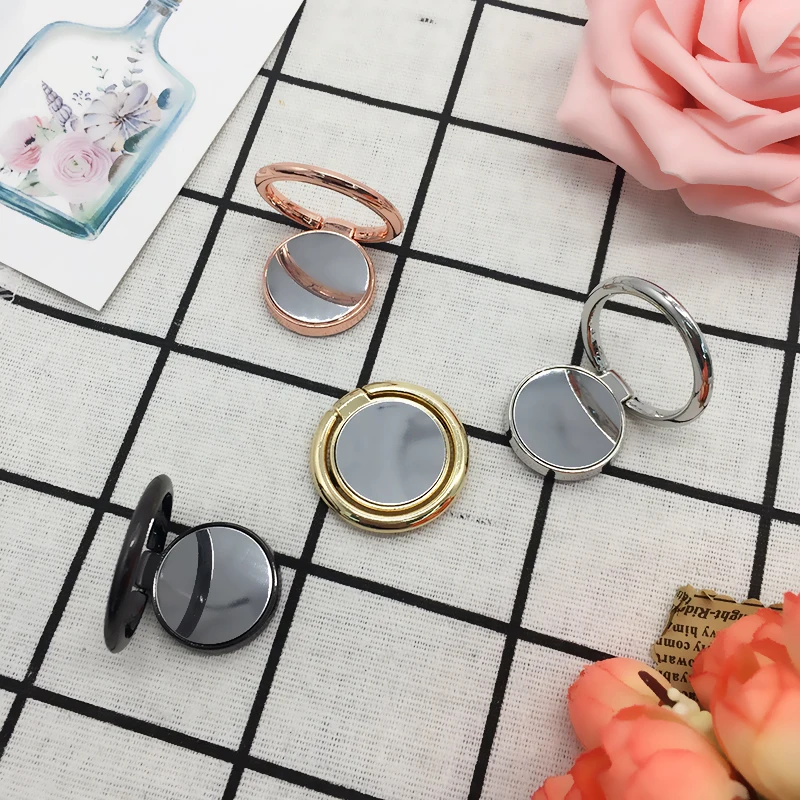 General Mirror Phone finger ring holder 360 Degree stand for Samsung Huawei For iPhone5 5se X 7 6 8 plus Smart phone Universal General Mirror Phone finger ring holder 360 Degree stand for Samsung Huawei For iPhone5 5se X 7 6 8 plus Smart phone Universal