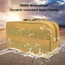 Multifunction 1000D Molle Pouch Hunting Bag Tactical Pouches for Backpack Vest Waist Belt EDC Military Outdoor