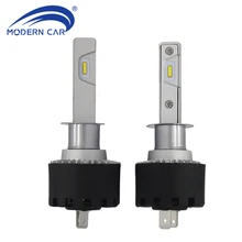 MODERNO Lâmpadas Dos Faróis DO CARRO 54 W 8000LM LED Sem Fio H1 H4 H7 H11 H8 H9 9005 9006 Carro LEVOU Luz de Nevoeiro 12 V 6000 k Branco Plug & Play # m7F