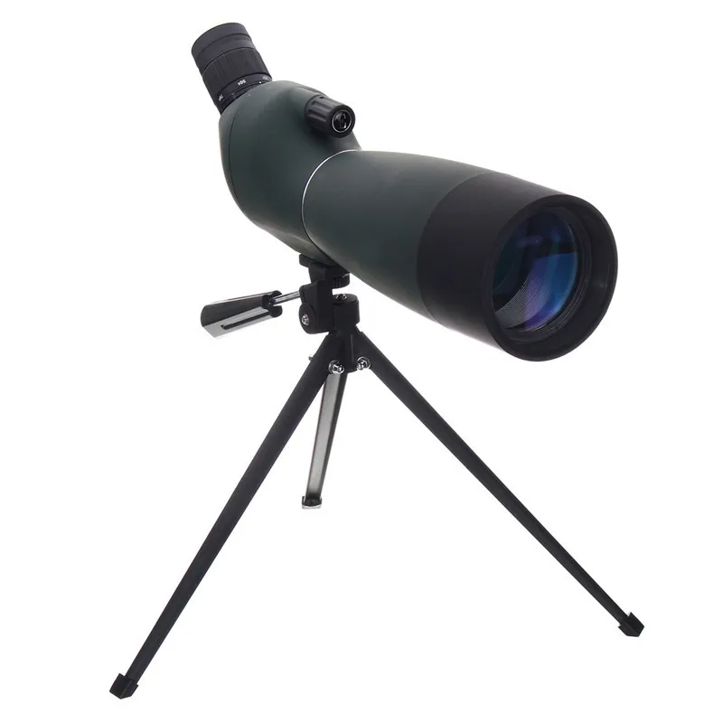 

25-75X70 Zoom Monocular Telescope BAK4 Objective Lens Spotting Scope Optics Waterproof Shock- proof Birdwatching with Tripod