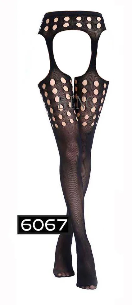 

Women Sexy Lingerie Stripe Elastic Stockings Transparent Black Fishnet Stocking Thigh Sheer Tights Embroidery Pantyhose S04