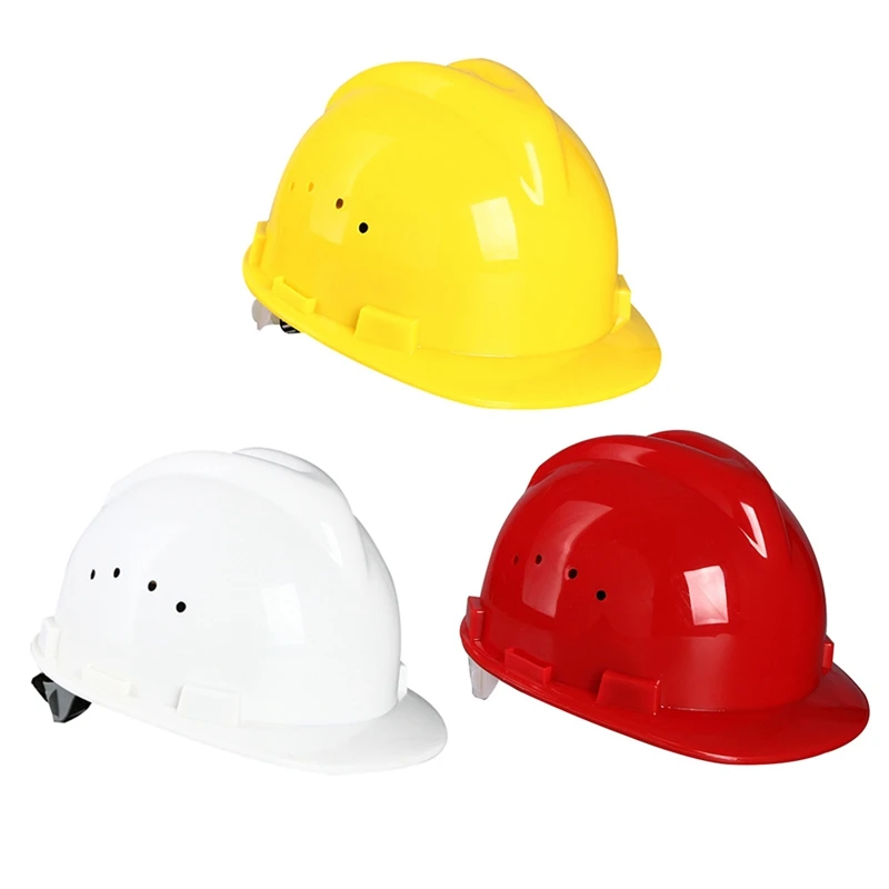 Защитный шлем склад рабочий жесткий головной убор дышащий пластиковый изоляционный материал