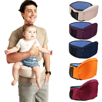 

Ergonomic Baby Carrier Baby Toddler Waist Walker Hip Seat Adjustable Baby In Front Holder Wrap Strap Support Hip Safty Belt