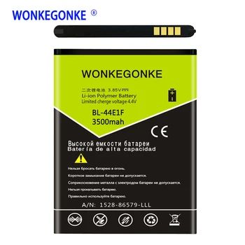 

WONKEGONKE BL-44E1F Battery For LG V20 Battery H990 F800 VS995 US996 LS997 H990DS H910 H918 Stylus3 M400DY Batteries Bateria