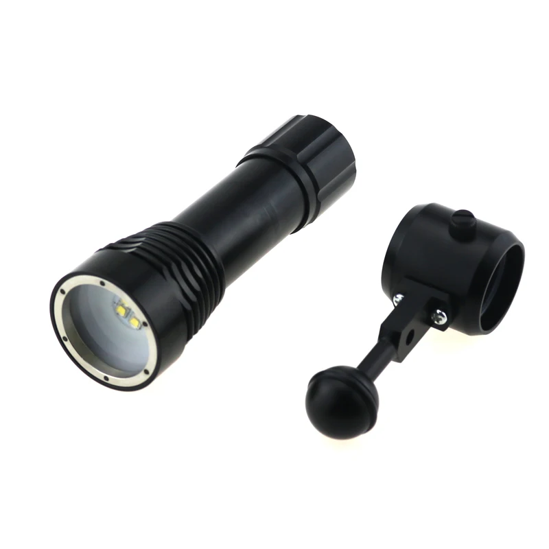 5000 Lumen Underwater Video Light 4x Cree XM L2 LED Diving Flashlight