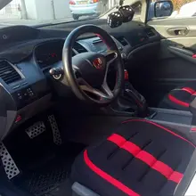 Dashmats автомобиль-Средства для укладки волос приборной панели крышки для honda civic si типа r 2006 2007 2008 2009 2010 2011 8th DX-G LX EX EX-L Si