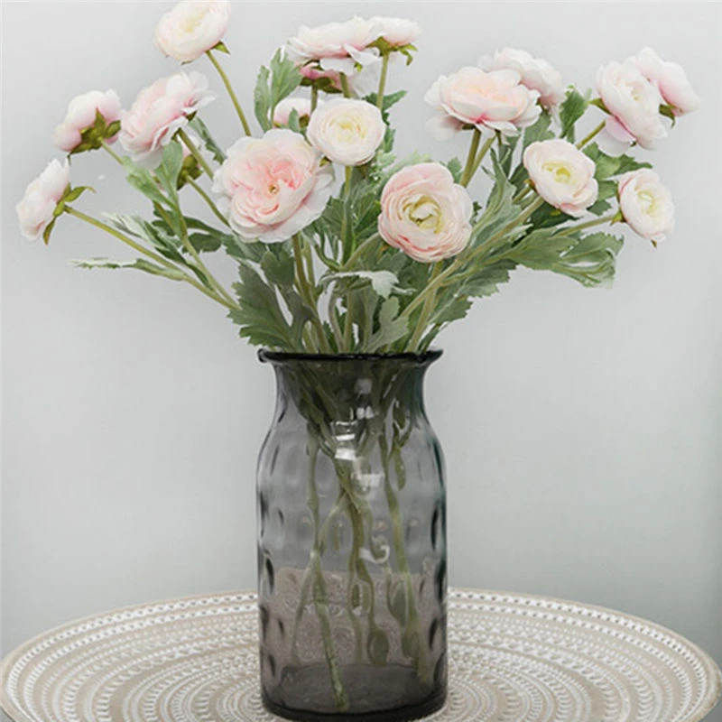 

50cm Artificial Flower Lulian Planting British Small Lotus Nordic INS Home Christmas Decor for DIY Wedding Flores Artificiales