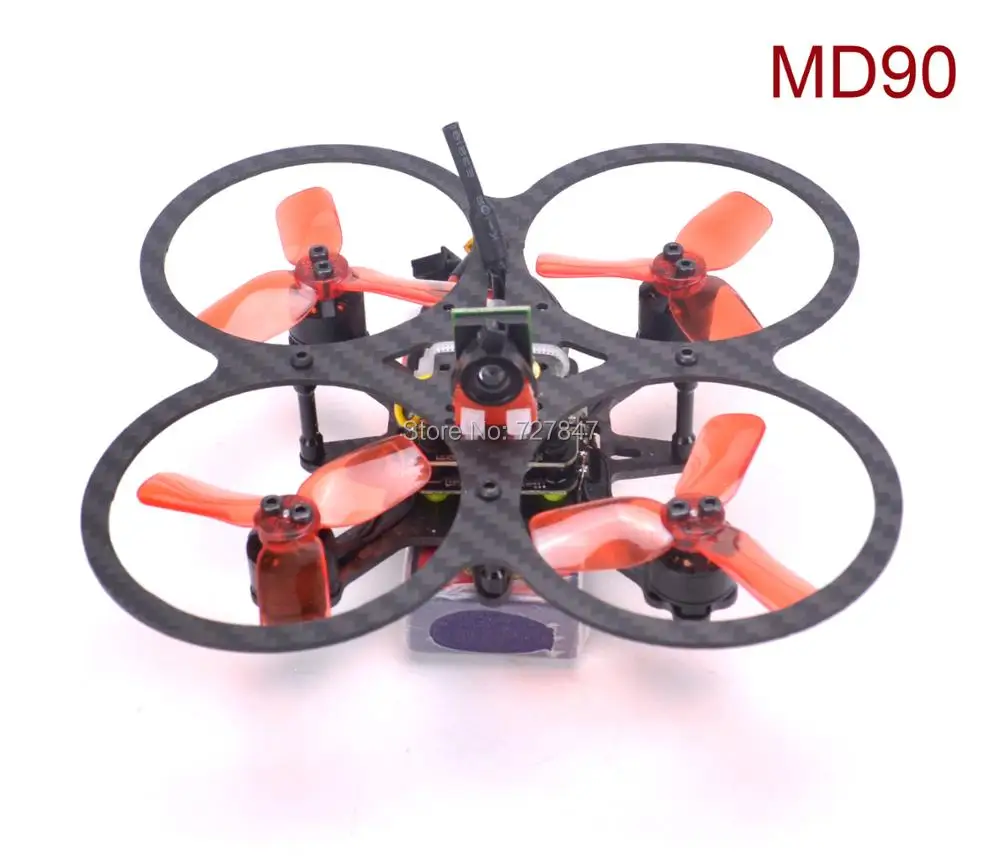 

Full carbon fiber Mini MD90 90mm MD 90 F3 / F4 Mini Flytower 4 in1 ESC 1103 7800kv for FPV Racing Drone quadcopter kit