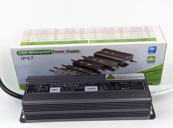 

Waterproof 60W LED Transformer, IP67 LED Power Supply Driver Adapter to 24 Volt DC Output for LED Outdoor Light,Computer Project