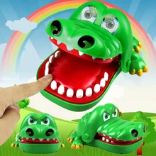 New Baby toys Baby Kids Large Crocodile Mouth Dentist Bite Finger Game Funny Toy Children Gifts Brand Free shipping