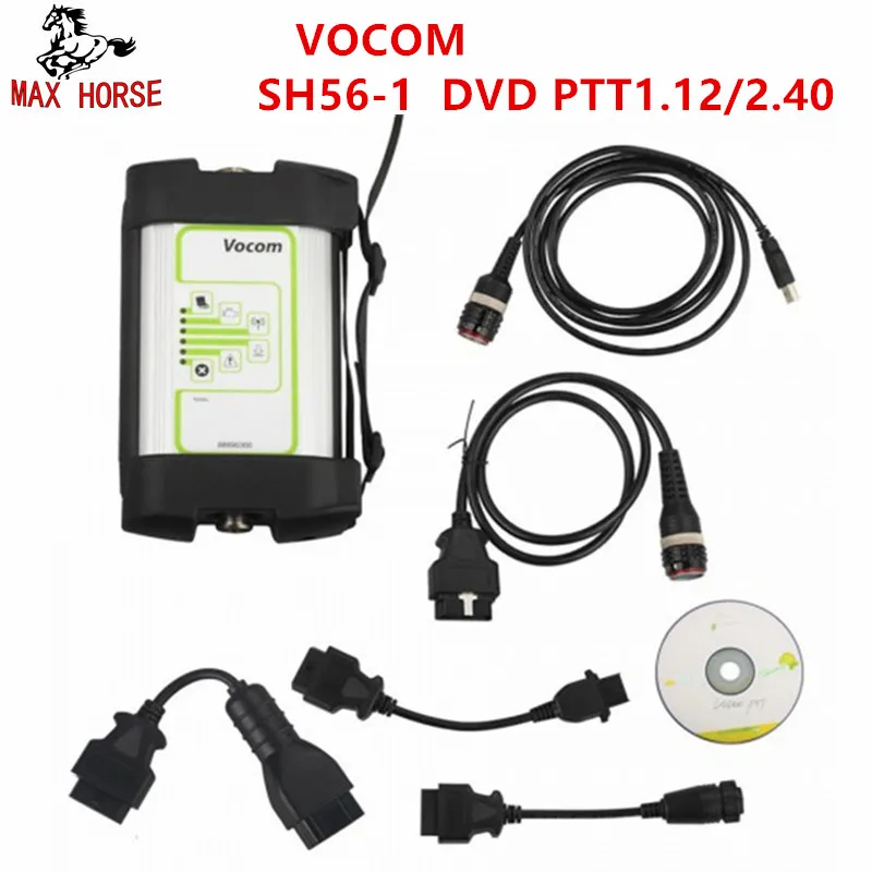 Сканер для грузовика volvo Truck vocom 88890300 vcads PTT 1 12 VCADS 2 4 Renault UD Mack | Автомобили и