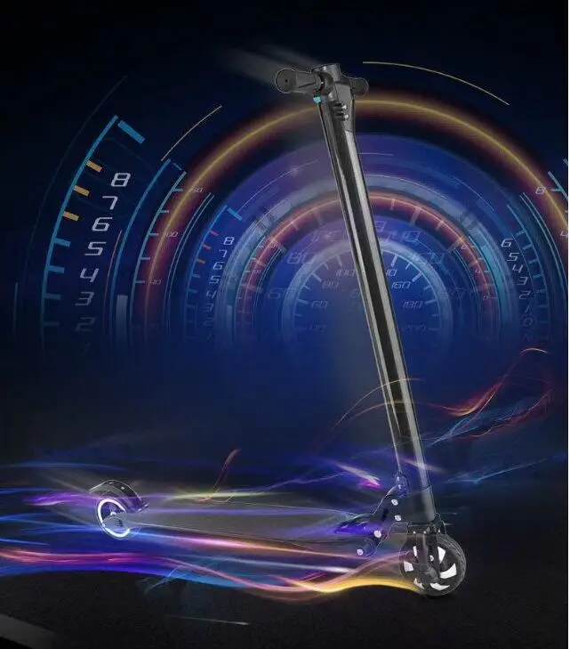 Perfect Hot skate carbon fiber 10.4Ah battery 24V 2 wheels Electric scooter for Adult or children 2