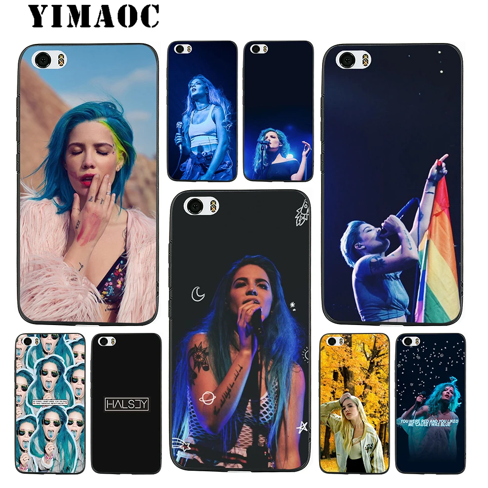 Мягкий силиконовый чехол YIMAOC Halsey Bad Girl для Xiaomi Redmi Note 9 Mi 8 Se 7 6 6A A1 A2 4X 4A 5A 5 MAX 3 MiA1 |