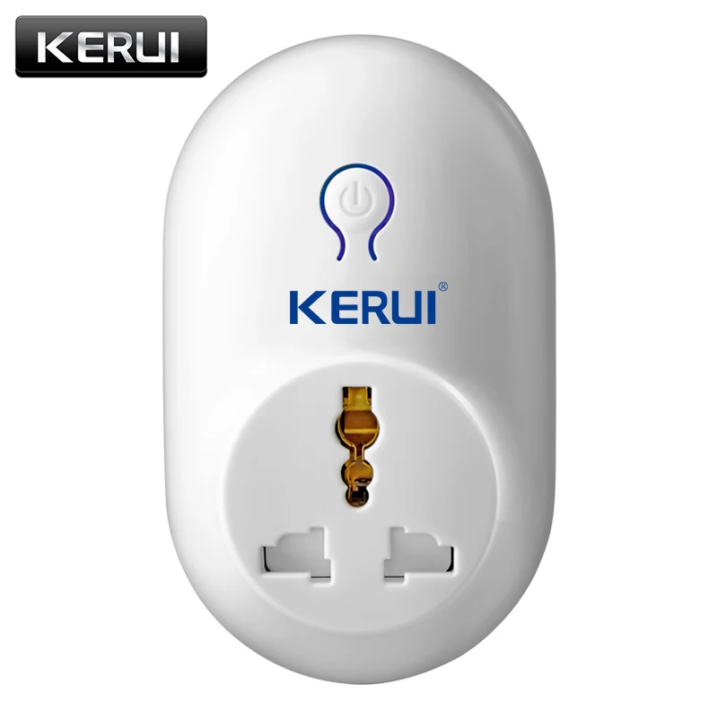 

KERUI Alarm Accessories Wireless Remote Switch Smart Power Socket Plug 433MHz Home Automation for iPhone Android Phones Hot New