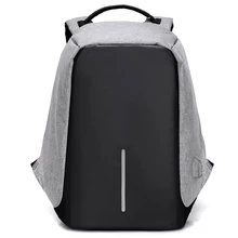 High capacity Multi function Backpacks High Quality Anti Theft Travel Bags Women Charging Line Connector Bags