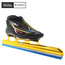 PASENDI обувь для скоростного катания на коньках, обувь для катания на коньках, обувь для катания на льду, черно-белые роликовые коньки для хоккейных стрельб, обувь для катания на льду