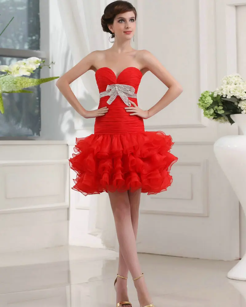 Red Cocktail Dresses for Teens
