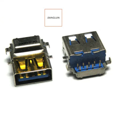 

JIANGLUN 5x FEMALE USB 3.0 PORT JACK PLUG CONNECTOR SOCKET JACK TO REPAIR LAPTOP