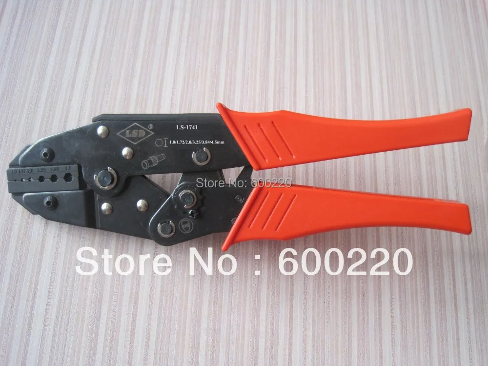 LS 1741 coaxial crimping tool for coax BNC,fiber optic cable connectors