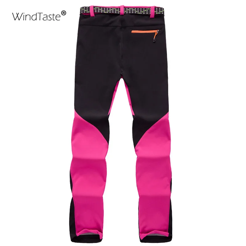 WindTaste женские Зимние флисовые термо штаны уличная брендовая одежда для пеших