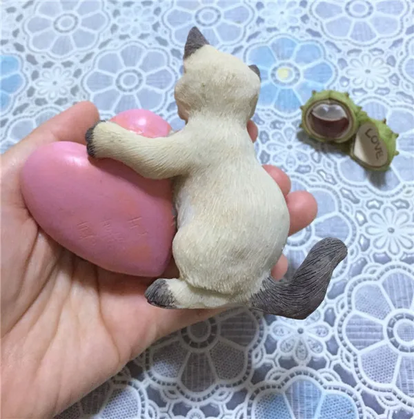 Cat Figures Resin toys car home office decoration gifts 5 styles - Buyers Show 3