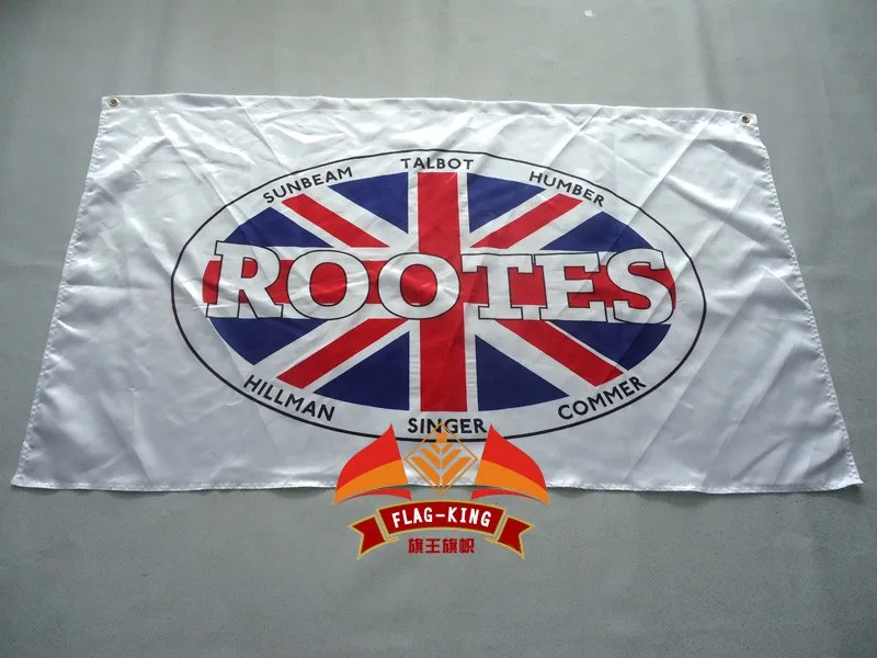 Rootes автомобильные гонки флаг, 90*150 см полиэстер rootes баннер