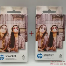 2 коробки(40 листов) звездочки цинкованные фото бумага в рулонах 5*7,6 см наклейка на заднюю крышку для звездочки принтер и звездочки «2 в 1»