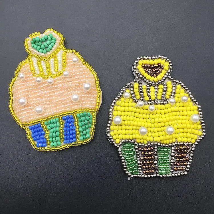 cake beaded patches for clothing 10