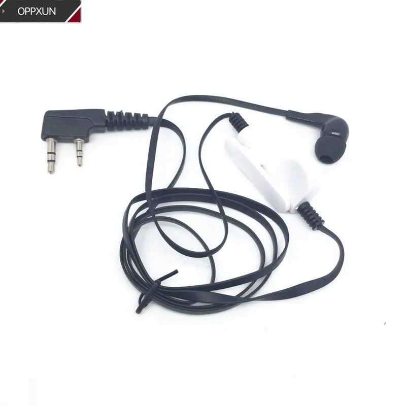 5 шт Черный Мур наушники для kenwood TK3107 TK2207 TK3207G TK378 TK378 baofeng UV5R UV82 иди и болтай walkie talkie