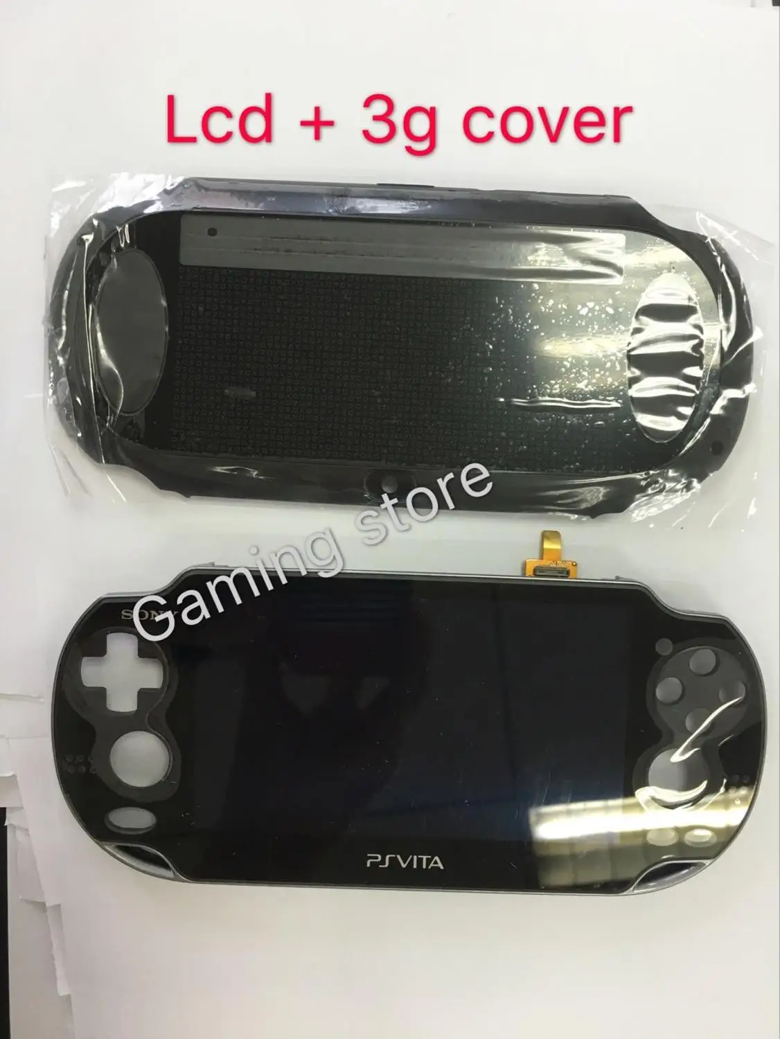 1 комплект = 2 шт. черный OLED ЖК экран и Задняя панель для PSV ita PS Vita 1000 PCH 1001 1004 1104 1XXX