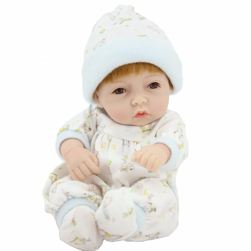 NPKDOLL дюймов 10 дюймов Кукла Reborn Baby Полный винил реалистичные bebe ручной работы игрушечные лошадки для детей подарок девочек