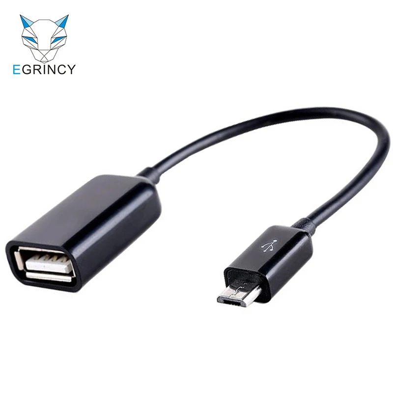 EGRINCY Micro USB OTG кабель передачи данных Мужской Micro USB на женский USB адаптер для samsung Android смартфоны HTC планшеты с OTG