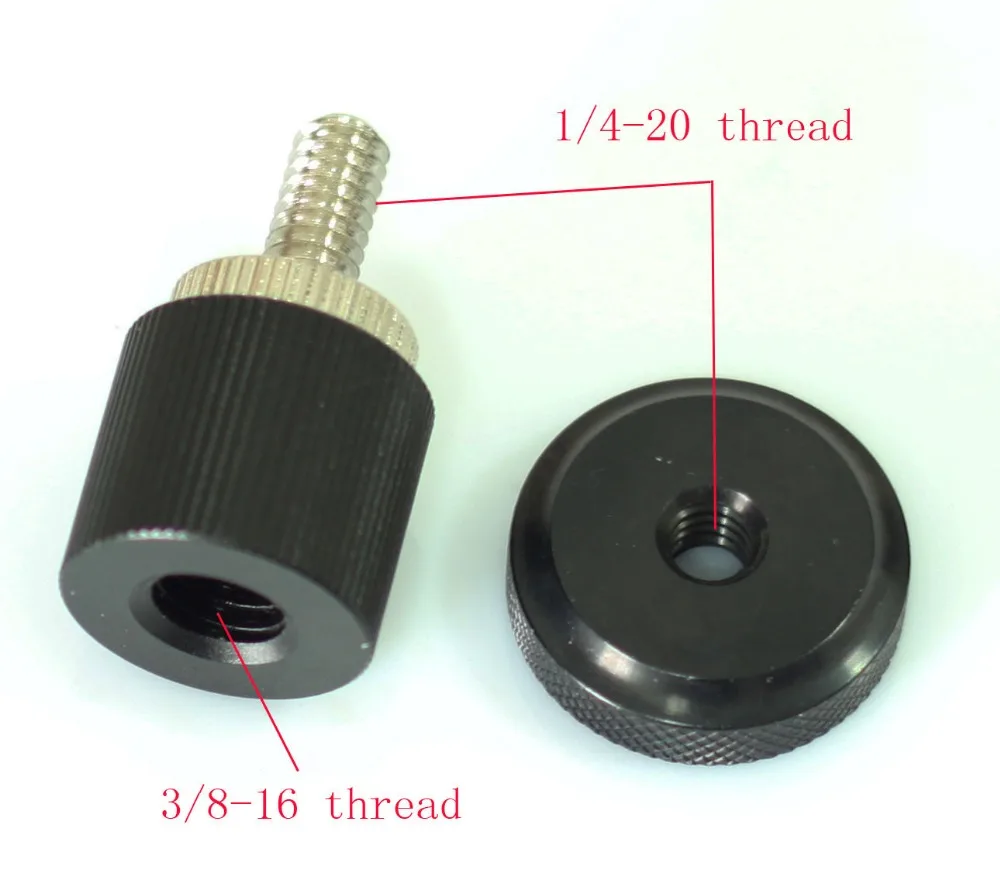 Винтовой адаптер для камеры штатива монитора 3/8 16 дюймов|screw adapter|1/4 to 1/4adapter screw |
