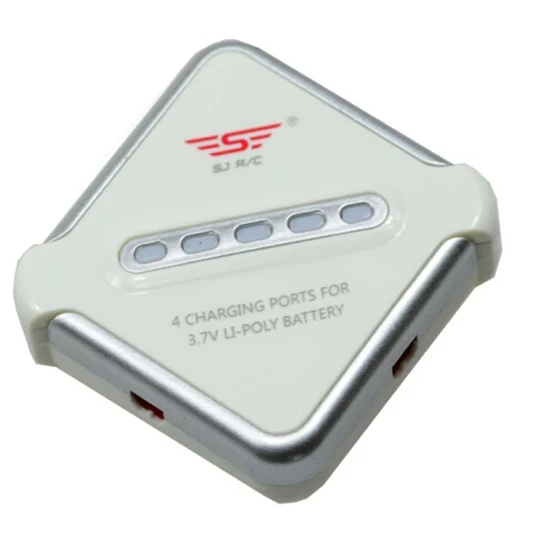 

1 to 4 Charger C1001 for 3.7V JST Plug Battery V222 V686 FY550 Drone RC Aircraft F16260
