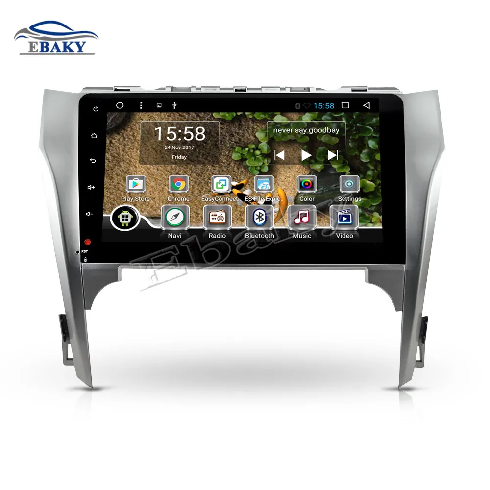 Top NaviTopia 10.1inch 1GB/2GB RAM Quad Core/Octa Core Android 7.1/8.1 Car DVD Radio for Toyota Camry 2012 2013 2014 with GPS/wifi 1
