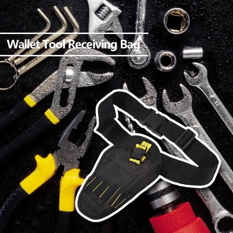 Набор инструментов отвертки сверлильный гаечный ключ сумка для хранения инструментов поясная упаковка + поясной ремень