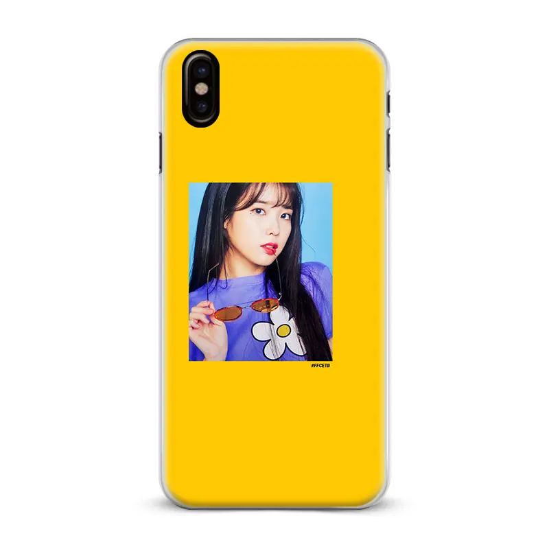 Чехол для телефона IU Lee Ji-eun Kpop Girl, чехол для Apple iPhone 5S SE 6 6s 7 8 Plus X XR XS MAX