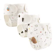 Couches de bébé en coton couches lavables réutilisables couches lavables housse de couche imperméable nouveau-né bébé Traning culottes couches poche