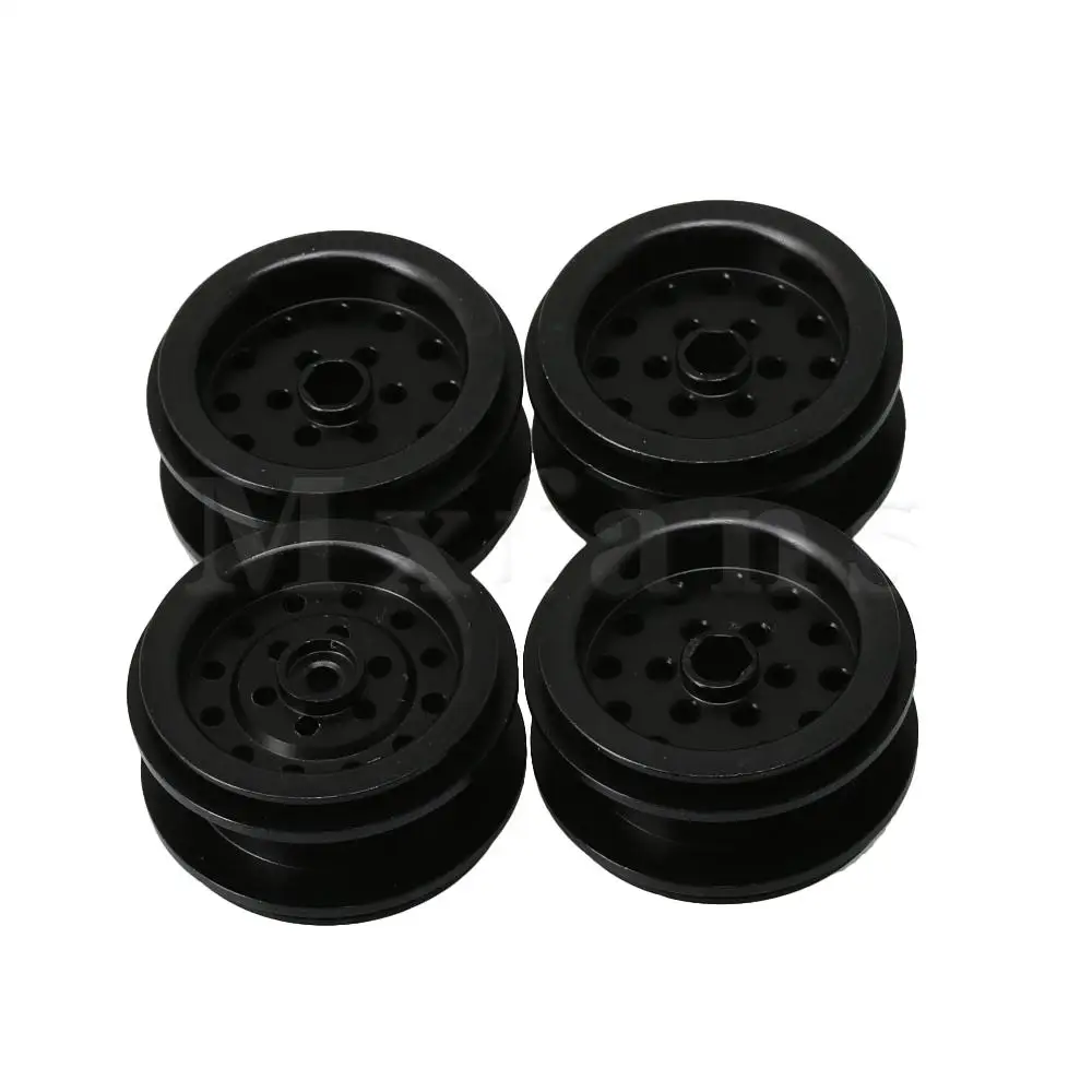 

Mxfans 36mm Dia Upgrade Parts Aluminium Alloy WPL1671 18-Holes Wheel Rim Frame for JJRC WPL RC1:16 Car Spare Parts Pack of 4