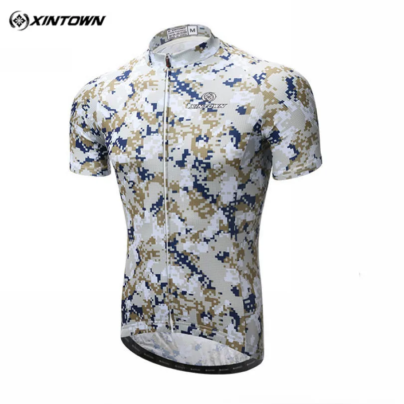 

Xintown 2018 Men's Cycling Jersey Breathable mtb Bike Jersey Shirts Ropa Ciclismo Summer Sport Cycling Clothing Maillot Ciclismo