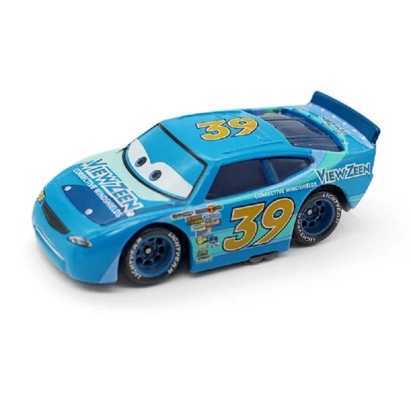 disney Pixar Car 3 игрушечный автомобиль Маккуин Джексон семья 1:55 литой металлический сплав модель игрушечный автомобиль 2 мужской день рождения Рождественский подарок