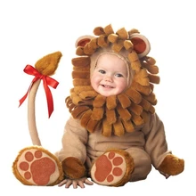 Baby Babies Toddler Halloween Lil Lion King of Jungle Animal Babygrow Fancy Dress Outfit Costume